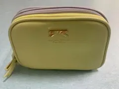 サマンサタバサ　ポーチ　イエロー