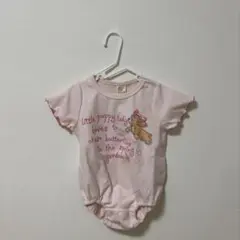 しまむら ディズニー わんわん物語 ロンパース 80