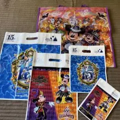 東京ディズニーシー 15周年 ショップ袋セット　おまけ付き