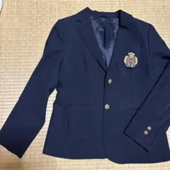 イーストボーイ　ネイビー ブレザー 11号　エンブレム付き