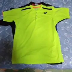 ヨネックス 蛍光グリーン ゲームシャツ スタニスラス・ワウリンカモデル