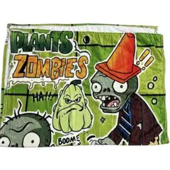 Plants Zombies ブランケット 毛布　ふわとろ　約95×150cm