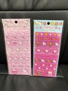 日焼けキティ　タイルシール♡