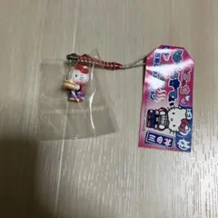 ご当地キティ 温泉 浴衣 射的 招き猫キティ 根付け ストラップ - メルカリ