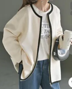 HUG.U ダンボールニットジャケット