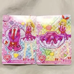 アイカツ アンコール カード ピンクステージコーデ 星宮いちご