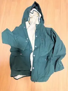 GLOBAL WORK グリーン　ライナー付3Wayマウンテンパーカー Mサイズ