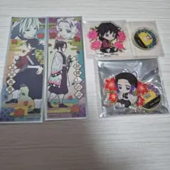 鬼滅の刃　冨岡義勇　胡蝶しのぶ　アクリルスタンドステッカーセット