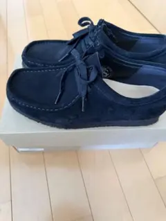 雨の日に⭐︎金子綾さん着用⭐︎Clarks ワラビー ゴアテックス UK5