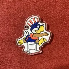 ロサンゼルスオリンピック　マスコットキャラクター　イーグルサム　バッチ