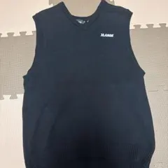 XLARGE ブラック Vネック ベスト Mのサムネイル