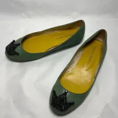 ORiental TRaffic グリーン　パンプス　22.5cm