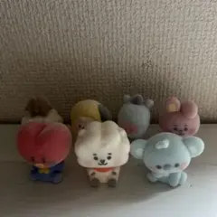 BT21 フロッキーフィギュア　マスコット　7体コンプリート