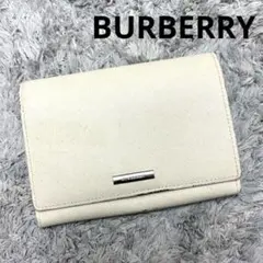 BURBERRY バーバリー 二つ折り財布 レザー 内側ノバチェック
