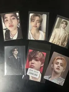 seventeen エスクプス　トレカ6枚セット