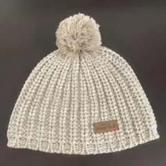 mont-bell ニット帽 ベージュ FREE
