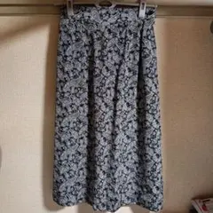 ペイズリー柄 フレアスカート