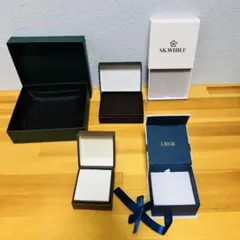 ジュエリーボックス 空箱 5点セット まとめ売り
