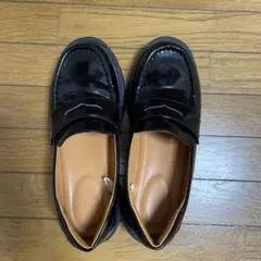 【美品】UNIQLO コンフィールタッチローファー 黒 23.5cm