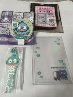 ハンギョドン沼クリップ・硬質カードケース・推しごとラバーホルダー