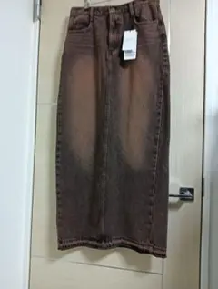 新品Oriensデニムロングスカート