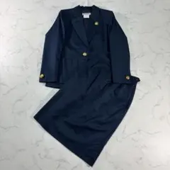 エルメス HERMES テーラードジャケット 銀ボタン 52サイズ XL 紺ブレ