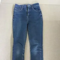 スキニーデニムパンツ ブルー　WEGO Sサイズのサムネイル