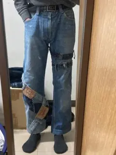 【levi's 】リメイクデニム