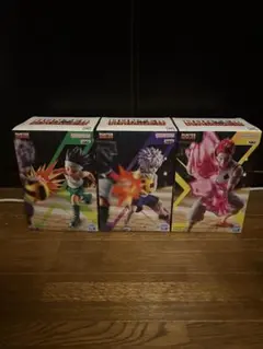(3種） HUNTER×HUNTER フィギュア ゴン キルア ヒソカG.I.編