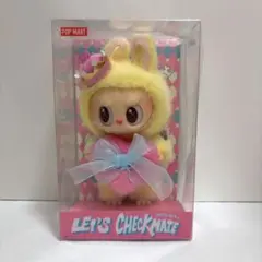 100％ 正規品 LABUBU CHECKMATE 37cm Original Pop Mart LABUBU the MONSTERS Let's Checkmate Series