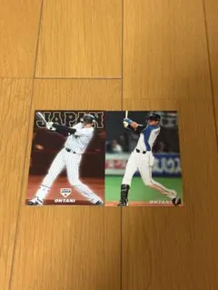 大谷翔平 トレーディングカード 2枚セット