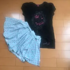 メゾピアノ　夏Lサイズ(160㎝) セットアップ