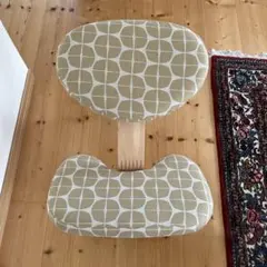 バランスチェアカバー　バランスイージーカバー　バランスラボ　北欧調　ベージュ柄