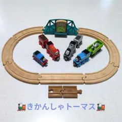 トーマス木製レール石炭ホッパー付きベーシックセット - メルカリ