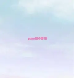pupu様·͜·♡専用