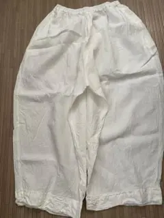 マニュエルギバル　Manuelle Guibal 25ss 白パンツ