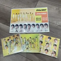 SnowMan 4th single HELLO HELLO 3形態セット