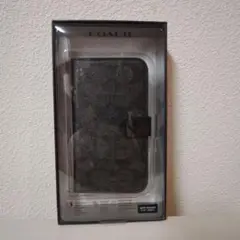 未使用 COACH iPhone 5.4in (2021) 手帳型ケース 黒
