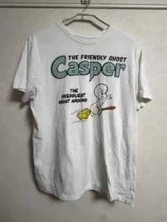 Casper キャスパー プリントTシャツ ホワイト