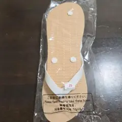 ビーチサンダル ホワイト ベージュ 25cm