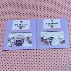 ポケモン フレークシール 同柄2個 モクロー イッカネズミ ミミッキュ ゲンガー