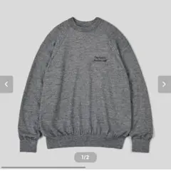 ennoy MERINO WOOL SWEATER (MIX GRAY)