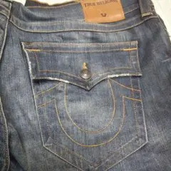 TRUE RELIGION ビックサイズ ショートパンツ デニム 40のサムネイル