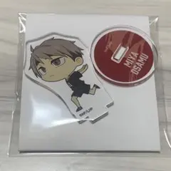 ハイキュー アクリルバッジ コレクション　宮治 ハイキュー アクリルバッジコレクション 宮侑の通販 by じゃん's