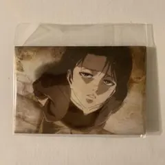 進撃の巨人 リヴァイ兵長 witstudio スクエア缶バッジ 進撃の巨人/リヴァイ/witstudio/原画スクエア缶バッジ 進撃の巨人