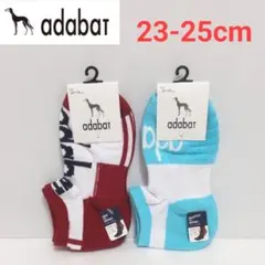 定価計2640 円 adabat 23-25cm ソックス 2足 アダバットのサムネイル