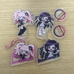 ダンガンロンパ BIG缶バッジ アクリルキーホルダーアクリルスタンド