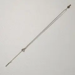 トライアングルモチーフ ロングネックレス
