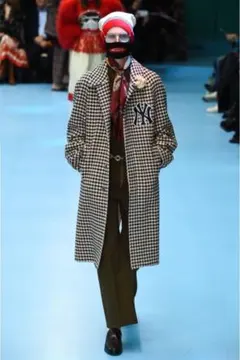 ロートレック様専用 GUCCI 2018AW ヤンキース ミケーレ 千鳥 - メルカリ