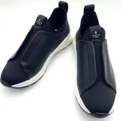 LANVIN en Bleuブラック スリッポンスニーカー